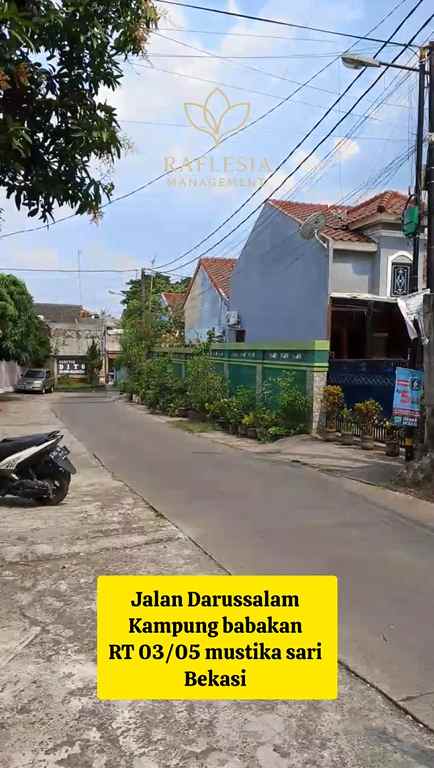 dijual tanah kp babakan rt 03 rw 05