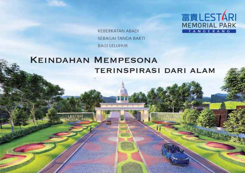 dijual tanah lestari memorial park