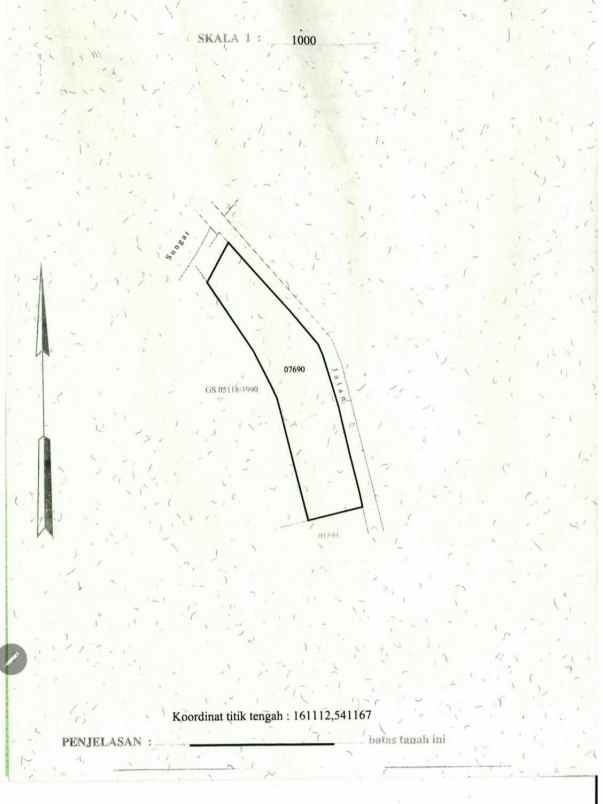 dijual tanah pantai batu beliq