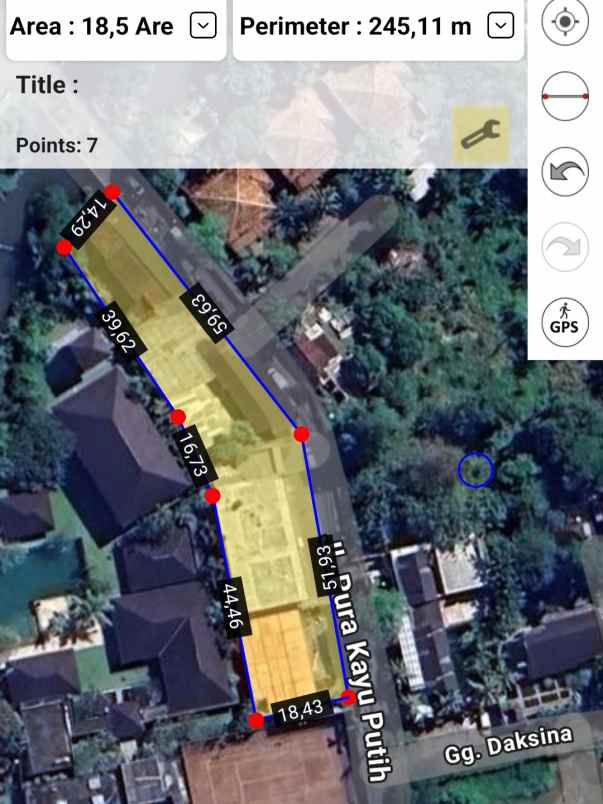 dijual tanah pantai batu beliq