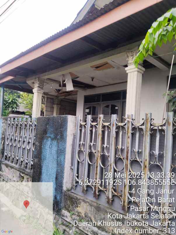 dijual tanah pejaten barat pasar minggu