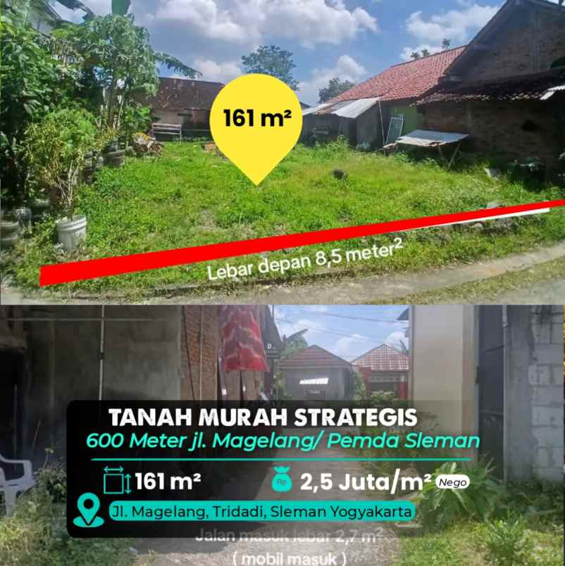 dijual tanah pemda sleman