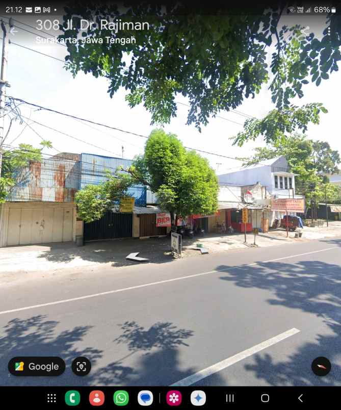 dijual tanah pinggir jalan utama dr rajiman solo