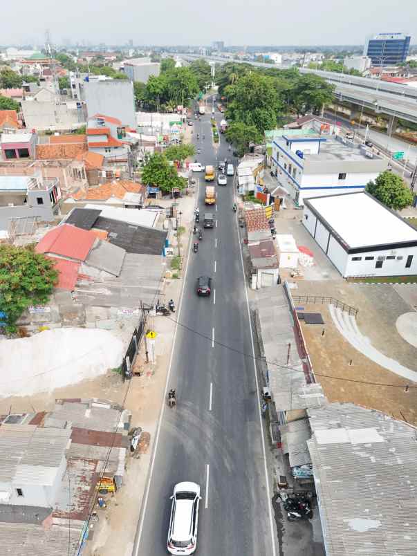 dijual tanah tol becak kayu