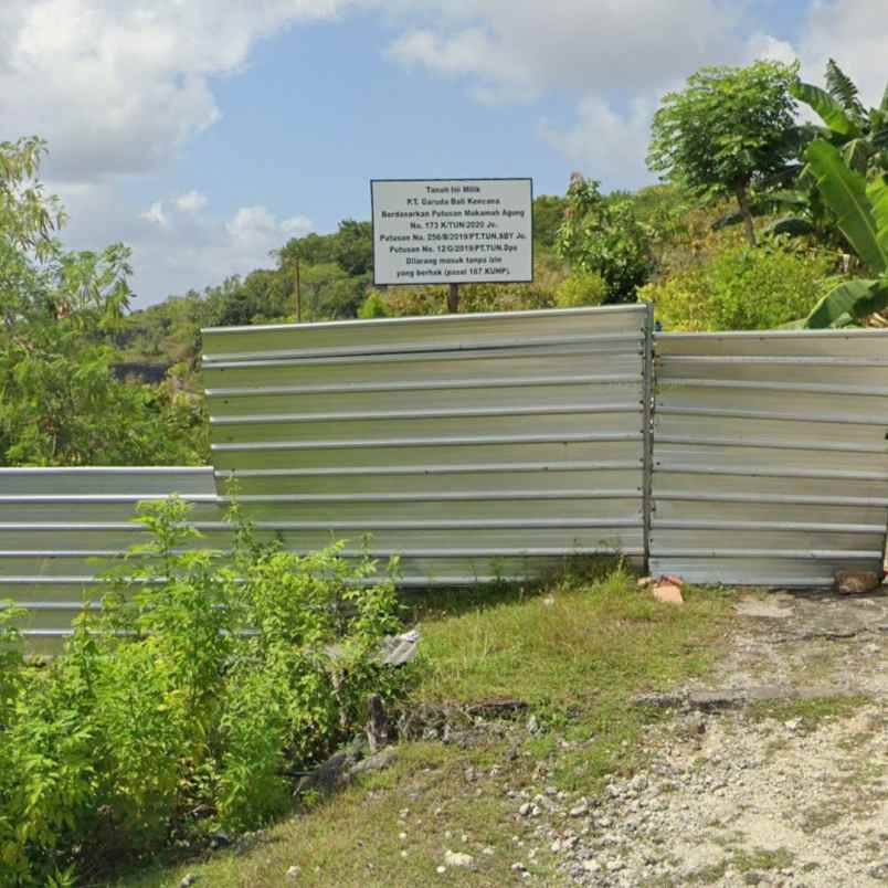 dijual tanah utara patung gwk