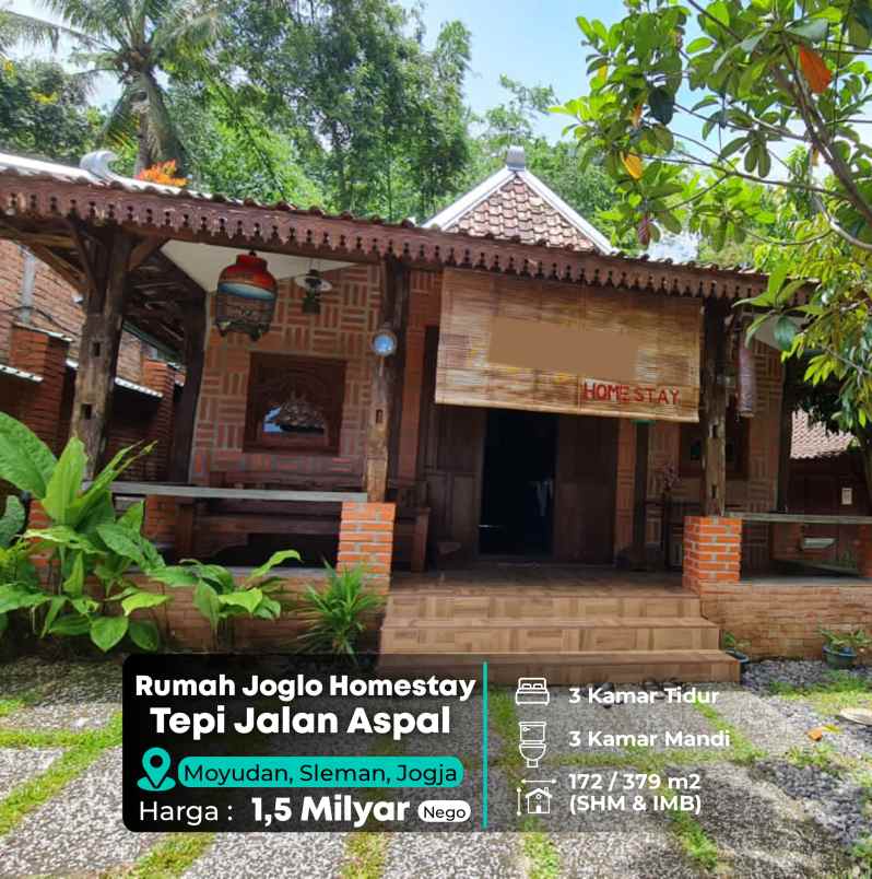 dijual villa jl godean