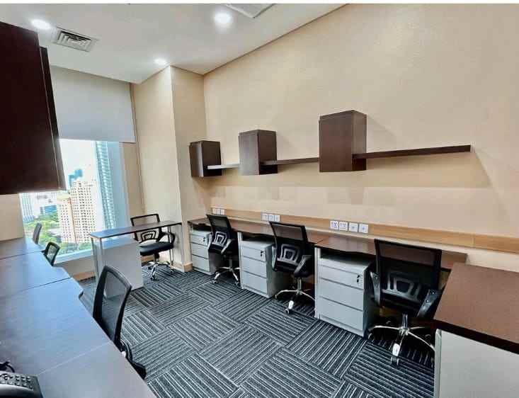disewakan ruko gudang kantor kompleks scbd lot 9 jrt 5