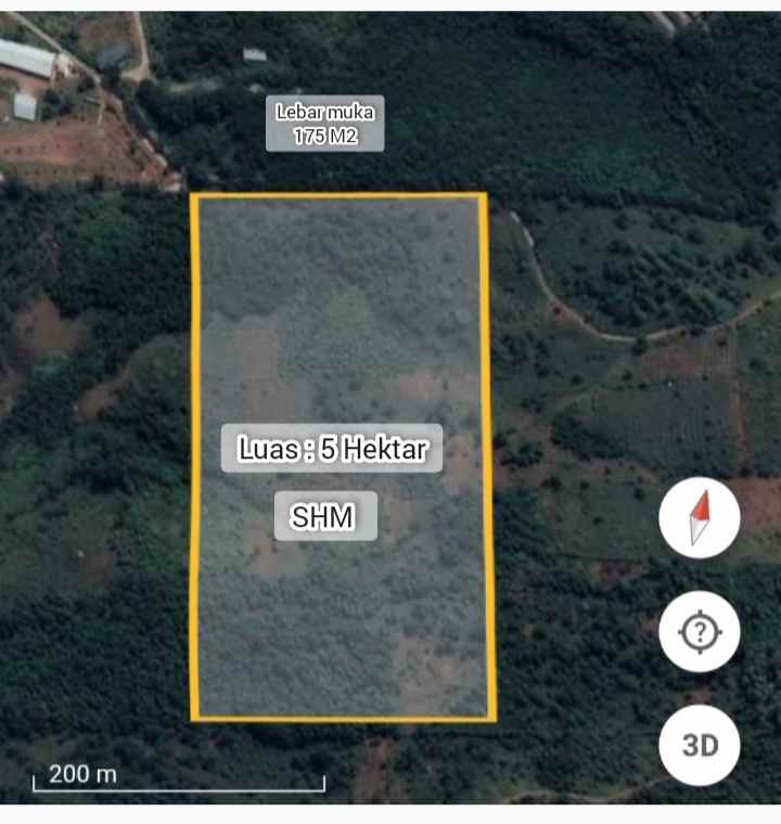 for sale tanah cijambe subang jawa barat