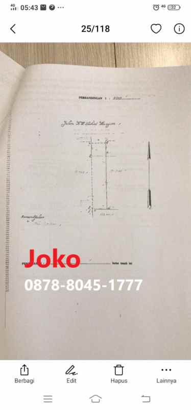 gedung termurah jl wahid hasim menteng jakarta pusat