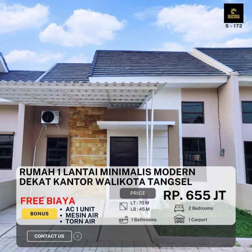 hunian cluster nyaman siap huni di pamulang