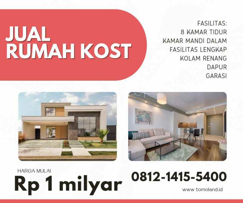 hunian kost premium dekat kampus ub malang kota
