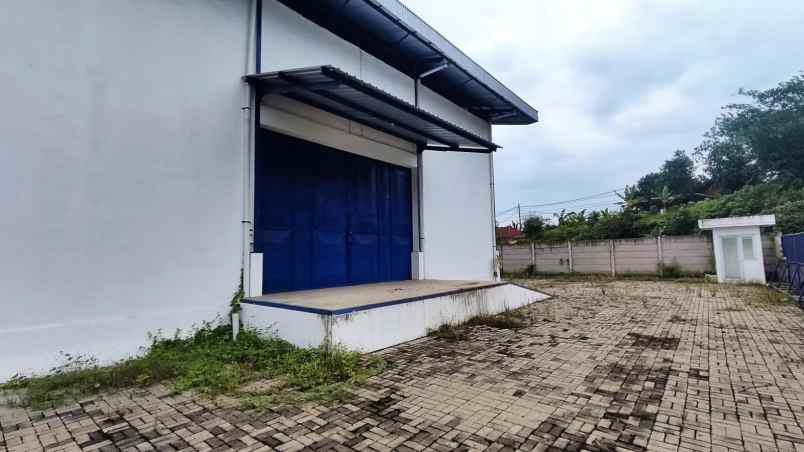 jual gudang siap pakai modern estate cikande