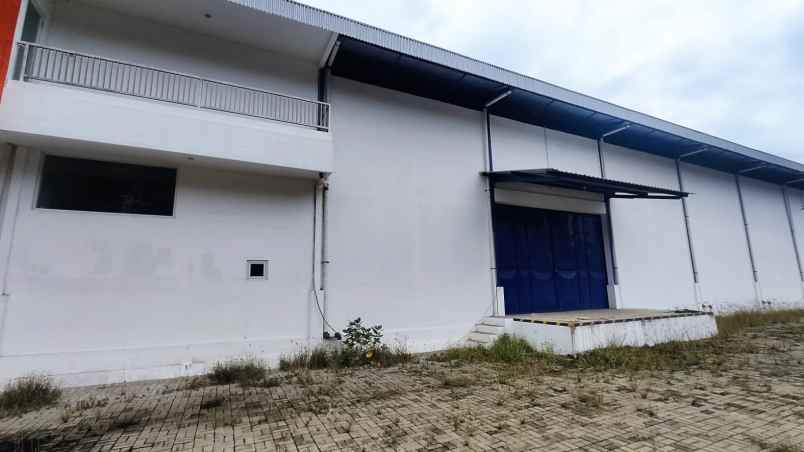 jual gudang siap pakai modern estate cikande