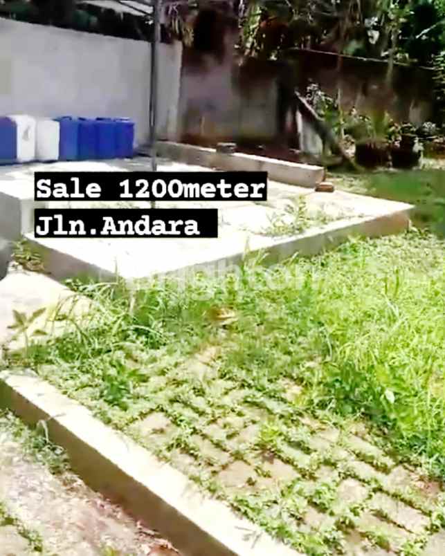 jual lahan bonus bangunan nego 50m dari jalan utama