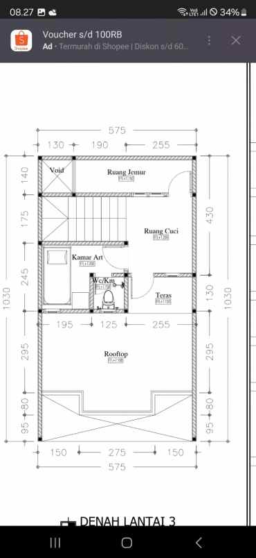 jual rumah dalam komplek free bphtb di beji depok