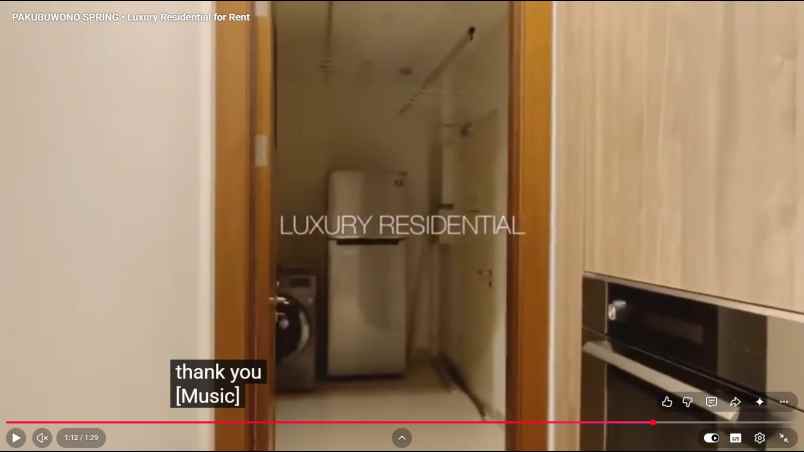 jual sewa apartemen pakubuwono spring private lift