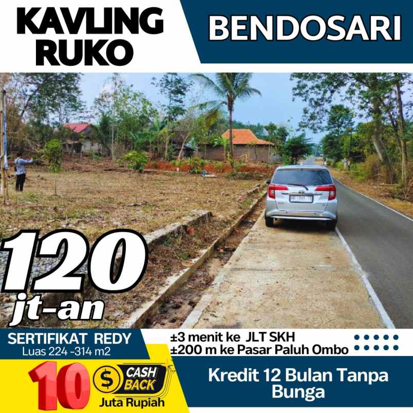 kavling ruko murah bendosari sukoharjo