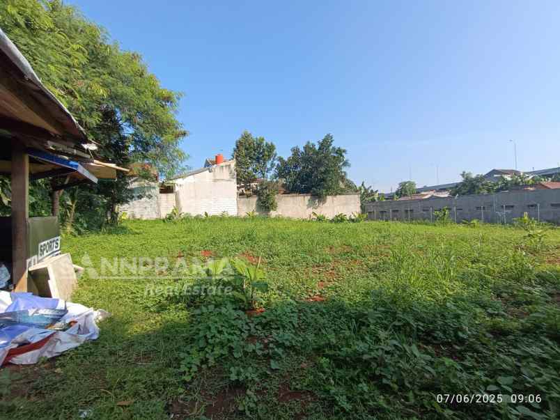 kavling siap bangun dalam perumahan di pamulang timur