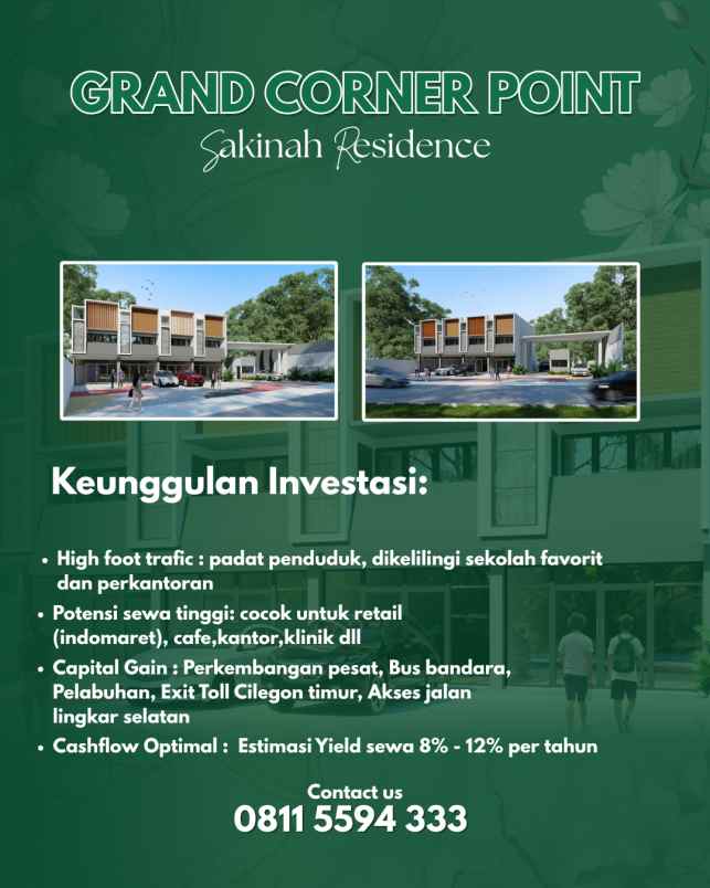 komersil area sakinah residence for retail