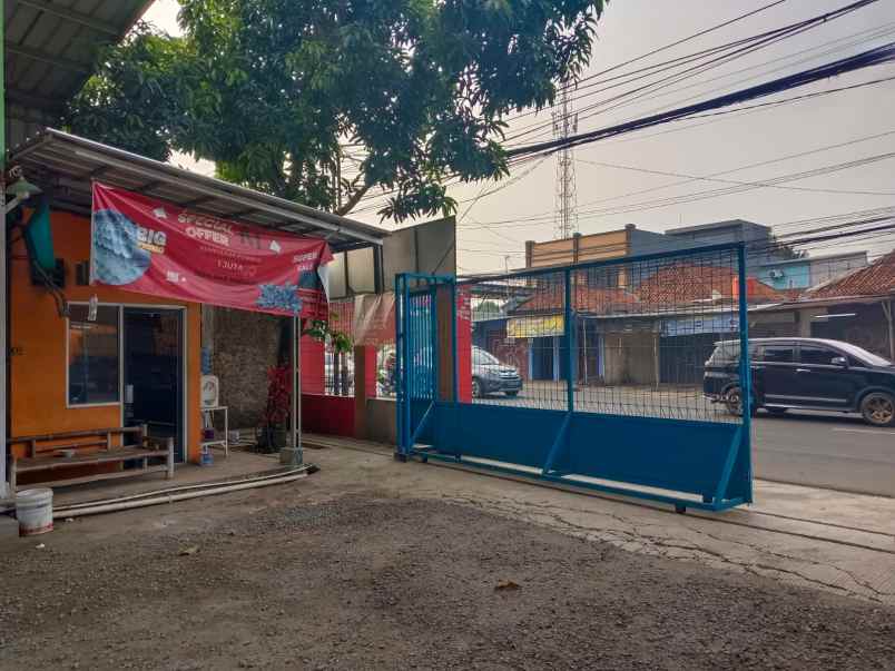 lahan pinggir jalan raya strategis bekasi