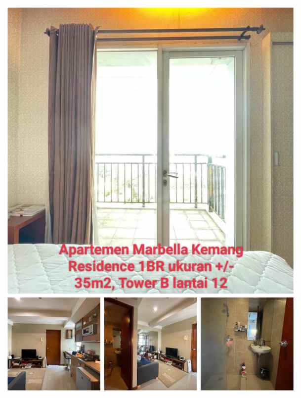 marbella kemang 1br uk 35m2 tower b lantai 12