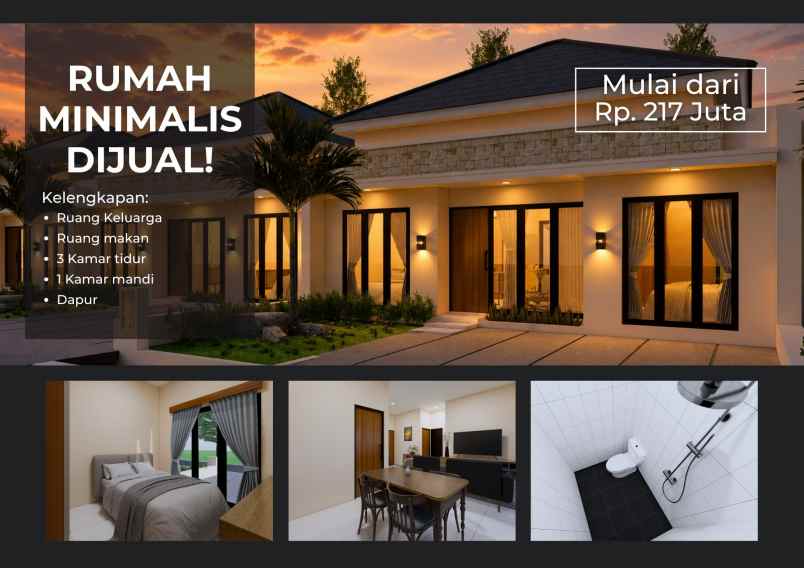 murah tapi nggak murahan rumah luas di prambanan