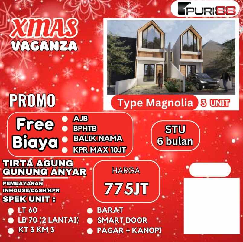 new project puri 88 tirta agung gunung anyar