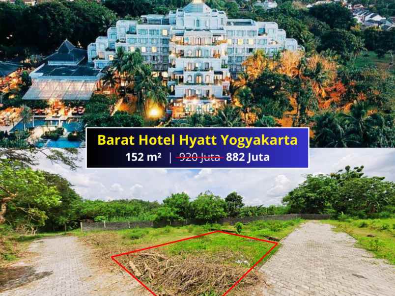 palagan lokasi belakang hotel hyatt jogja
