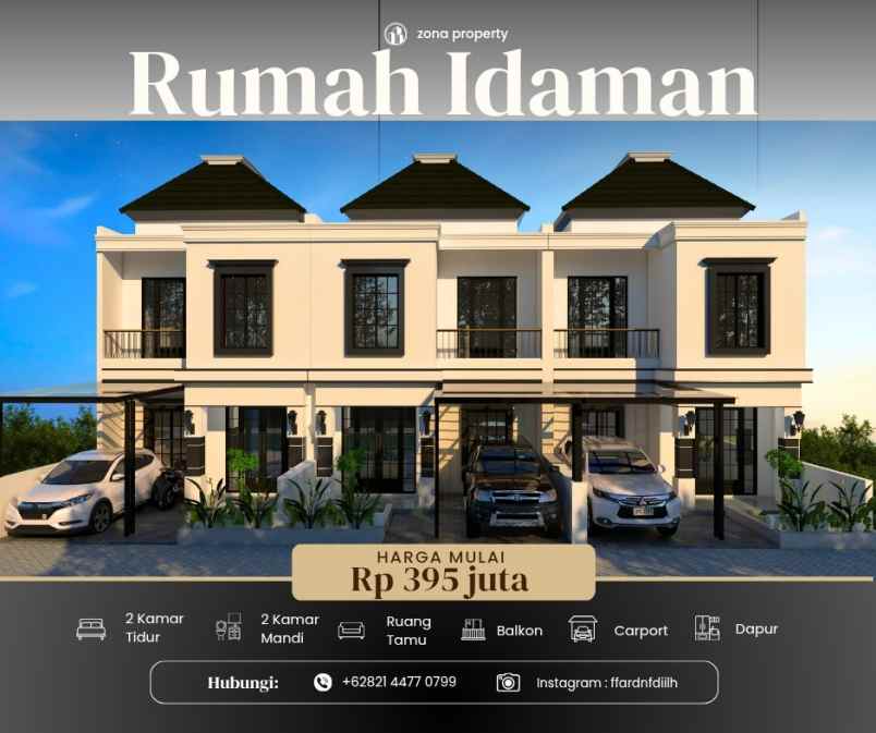 rumah 500 juta an di malang dekat wisata batu