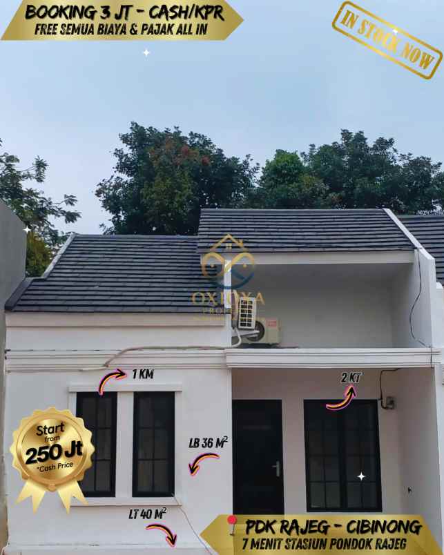 rumah baru murah 250 juta