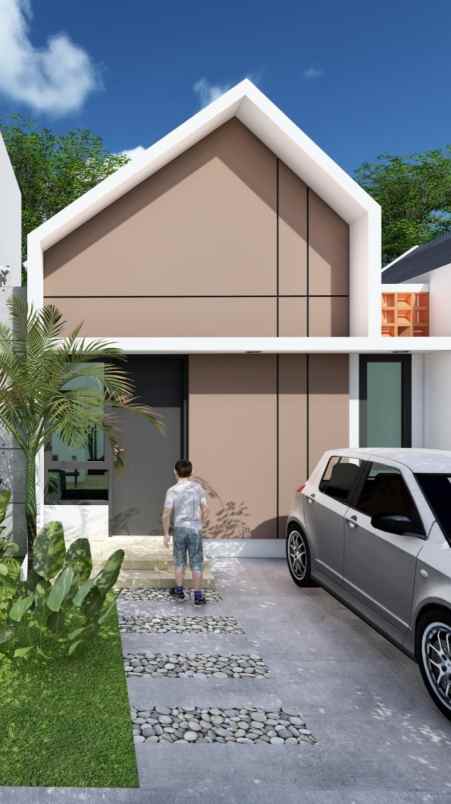 rumah cantik bojonggede 300 jutaan desain kekinian ags