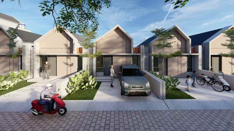 rumah cantik bojonggede 300 jutaan desain kekinian ags