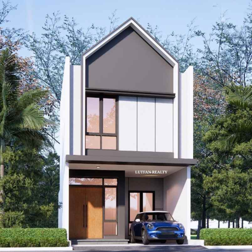 rumah ciracas dalam cluster dekat mall cijantung