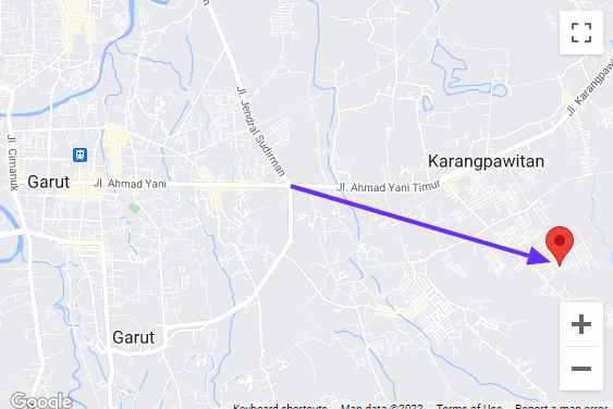 rumah di kawasan elit baru kota garut