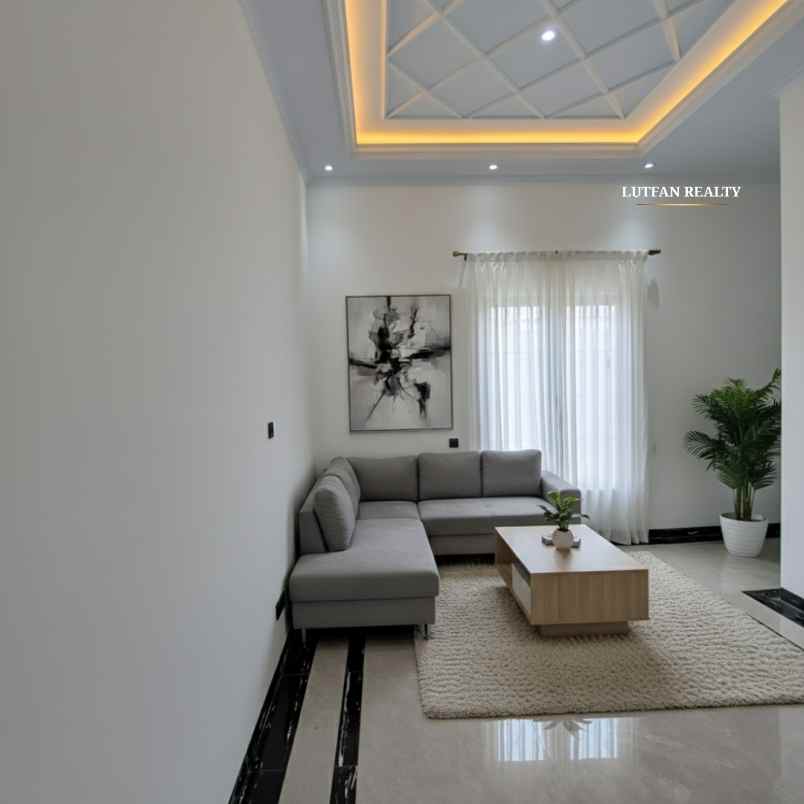 rumah european classic dalam komplek