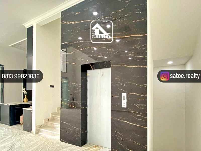 rumah mewah private pool brand new di area tebet