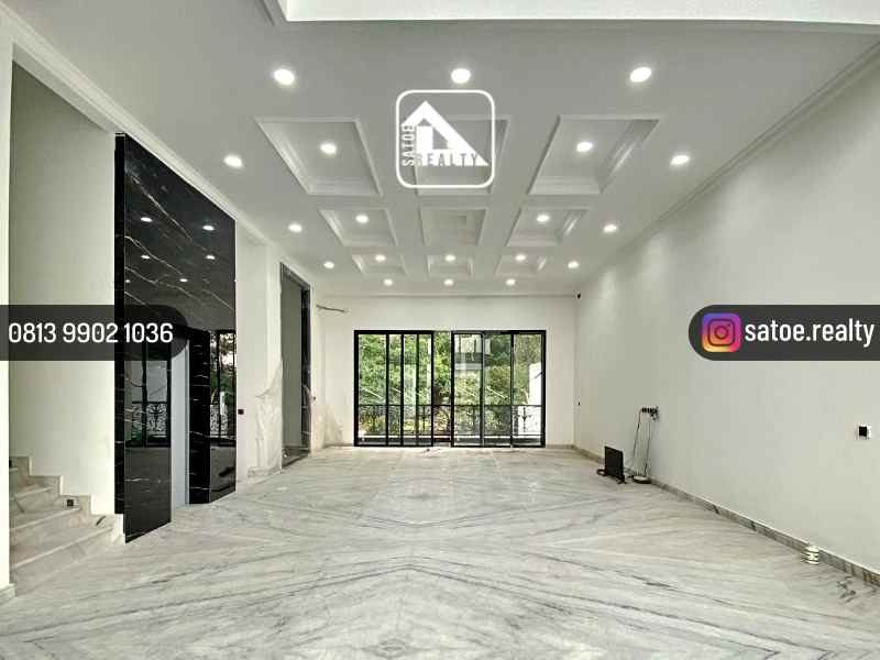 rumah mewah private pool brand new di area tebet