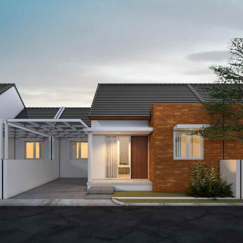 rumah modern 2 kamar tidur dekat polsek sedayu