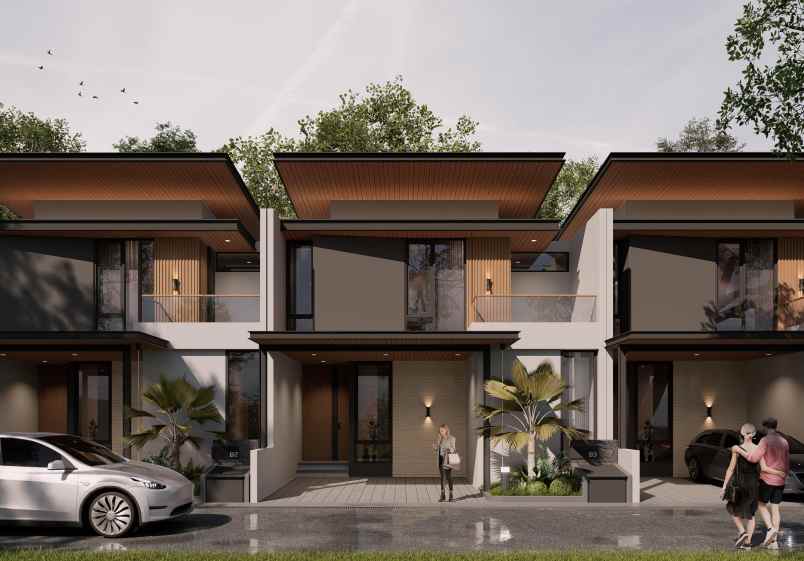 rumah modern 2 lantai dekat kampus uii yogyakarta