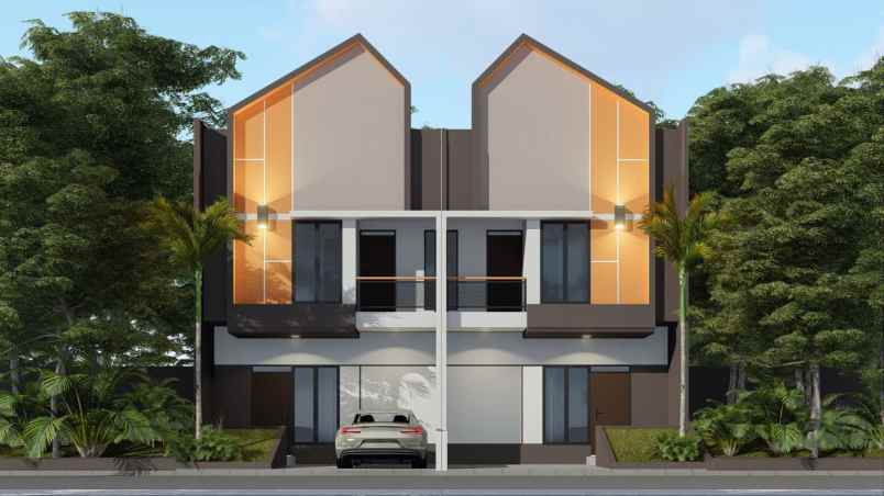 rumah murah 2 lantai scandinavian