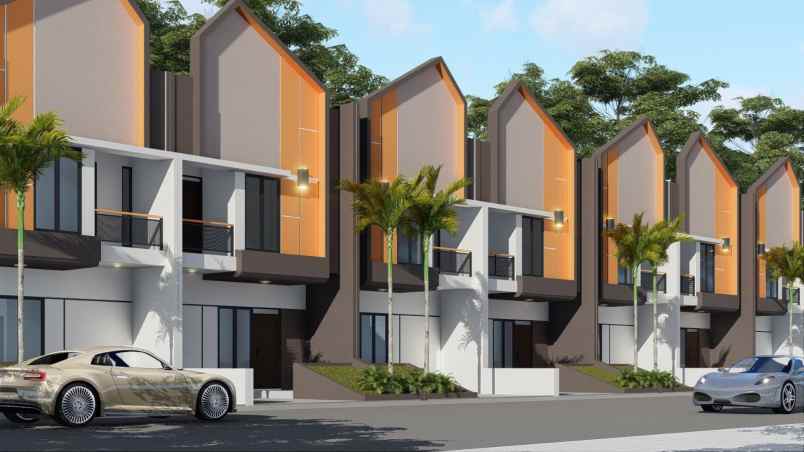 rumah murah 2 lantai scandinavian
