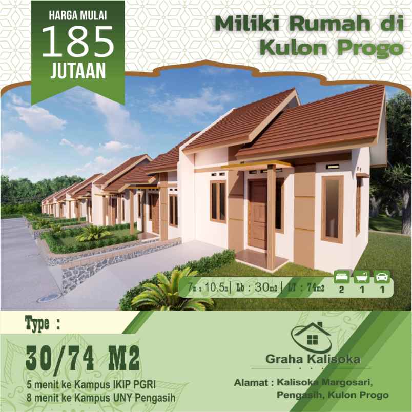 rumah murah di kulon progo yogyakarta
