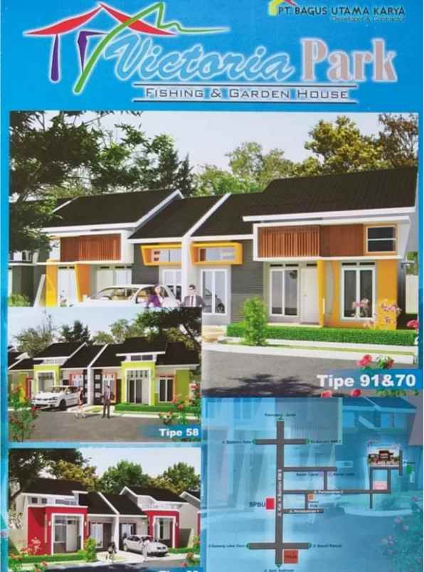 rumah perumahan victoria park jl