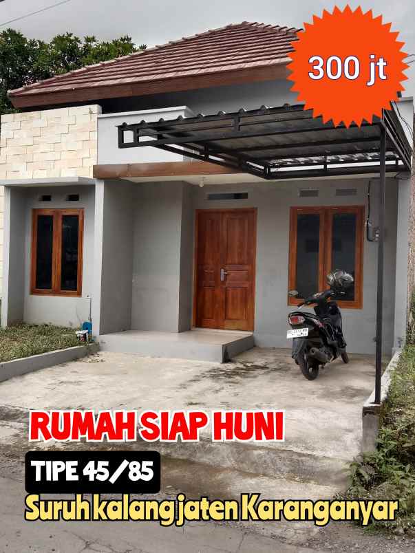 rumah siap huni suruh kalang jaten karanganyar