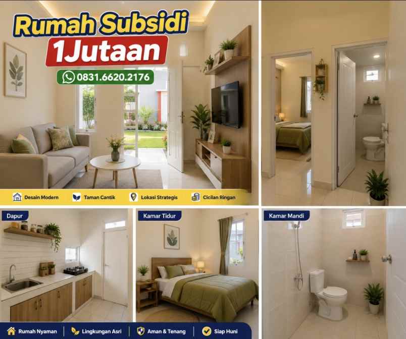 rumah subsidi cicilan 1 jutaan
