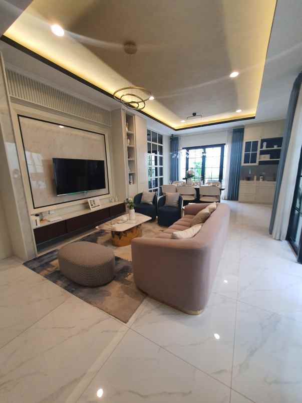 rumah suvarna sutera cluster helios siap huni free ppn