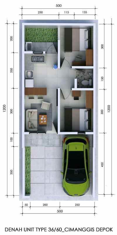 rumah syariah di cimanggis tapos depok