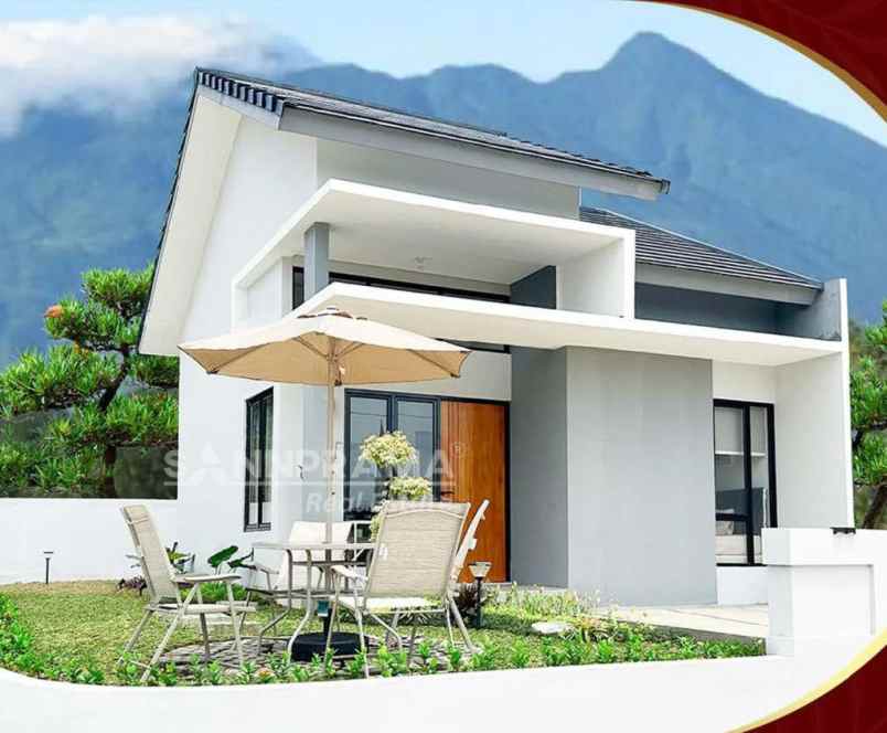 rumah view gunung salak 300 jutaan pakuan