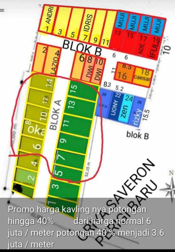 tanah jalan parigi baru pondok