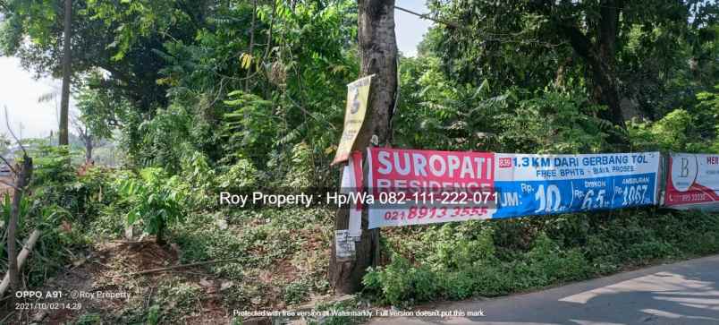 tanah jl jalen raya jejalen jaya